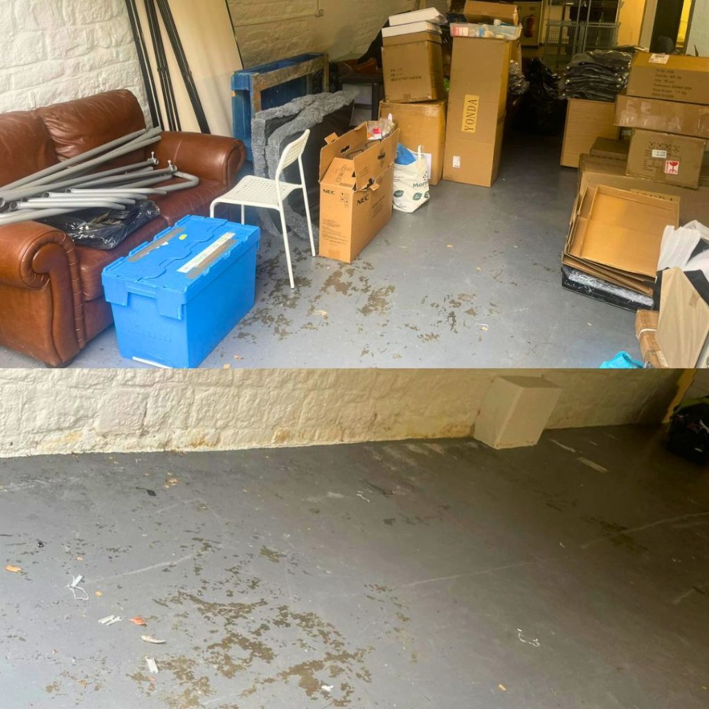 how rubbish removal works - Garage clearance