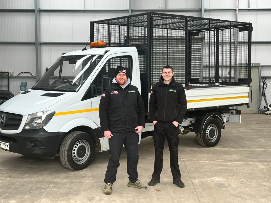 Image showing our managers ready to carry out a clearance.