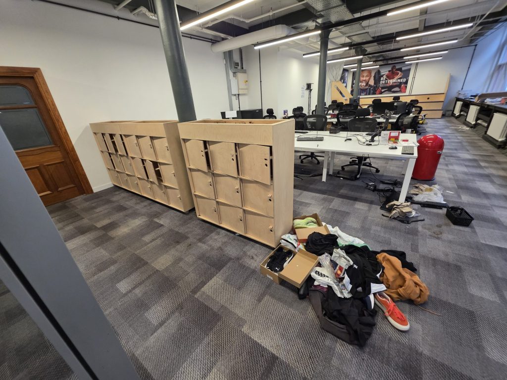 general office waste and furniture cleared from a Manchester Office Clearance by The Rubbish Removers