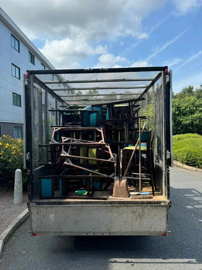 Holiday Inn Express bar furniture removal at Manchester Airport.